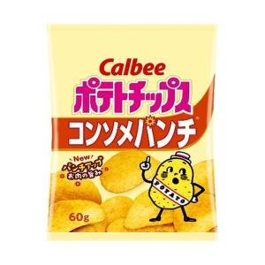 カルビー ポテトチップス コンソメパンチ 60g×12袋入｜ 送料無料｜nozomi-market