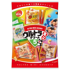 でん六 せんべい ウルトラミニアソート5 200g 食品 お菓子 おやつ 煎餅