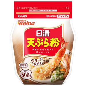 日清ウェルナ 日清 天ぷら粉 チャック付 500g×12袋入×