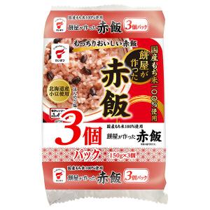 餅屋が作った赤飯 ( 150g×3個入 )/ たいまつ : 爽快ドラッグ - 通販 