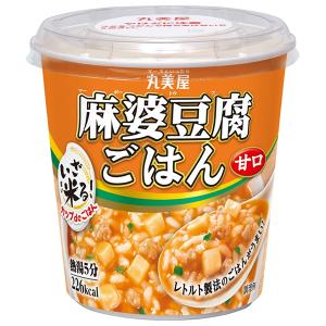丸美屋 カップdeごはん 麻婆豆腐 甘口 105.9g×6箱入×(2ケース)｜ 送料無料