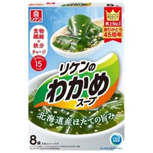 リケン わかめスープ スパイシーねぎ塩スープ 8袋 : カウモール