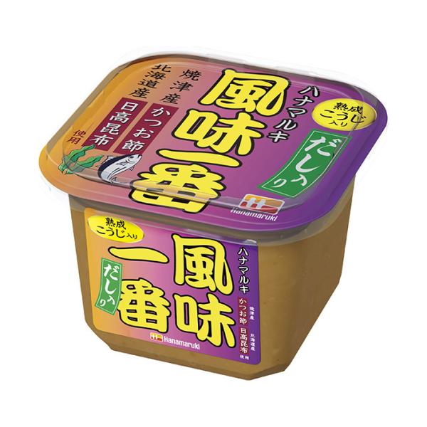 ハナマルキ だし入り風味一番 750g×6個入×(2ケース)｜ 送料無料