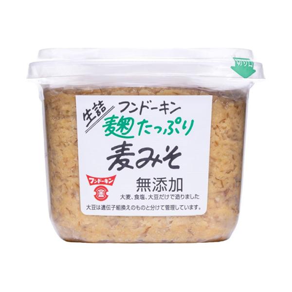 フンドーキン 生詰 麹たっぷり麦みそ 無添加 850g×6個入×(2ケース)｜ 送料無料