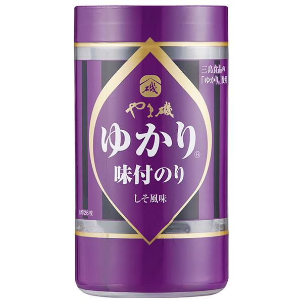 やま磯 ゆかり 味付のり カップG 8切26枚×5個入｜ 送料無料