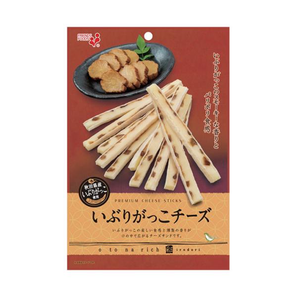 井上食品 o to na rich 彩 いぶりがっこチーズ 43g×10袋入×(2ケース)｜ 送料無...