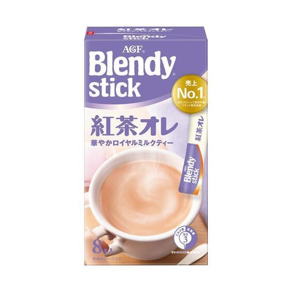 AGF ブレンディ スティック 紅茶オレ (9.5g×8本)×24箱入×(2ケース)｜ 送料無料