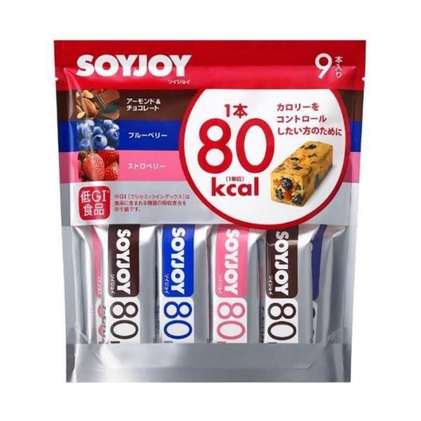 大塚製薬 SOYJOY（ソイジョイ） カロリーコントロール80 9本入×8袋入×(2ケース)｜ 送料...