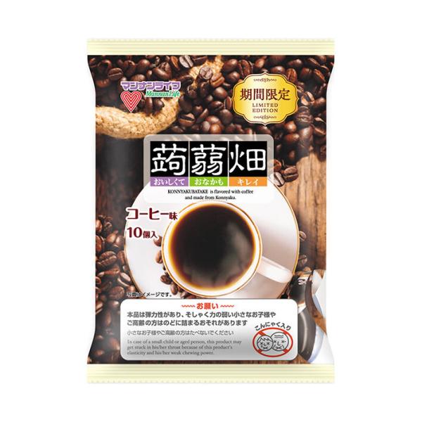 マンナンライフ 蒟蒻畑 アイスコーヒー味 (25g×10個)×12袋入｜ 送料無料