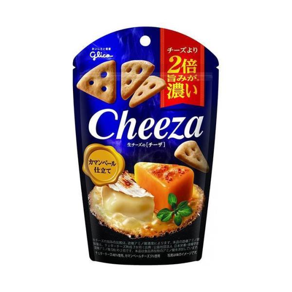 江崎グリコ 生チーズのチーザ カマンベール仕立て 36g×10袋入｜ 送料無料
