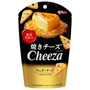 Cheeza 江崎グリコ 焼きチーズチーザ チェダーチーズ 32g×10入