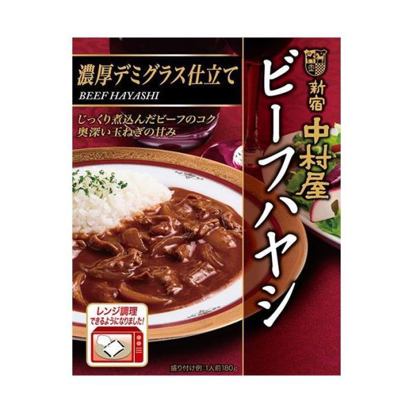 新宿中村屋 ビーフハヤシ 濃厚デミグラス仕立て 180g×5箱入｜ 送料無料