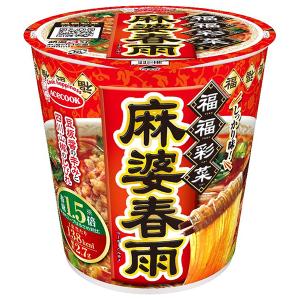スープはるさめ エースコック 福福彩菜 麻婆春雨 38g×12個入｜ 送料