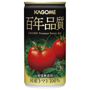 KAGOME 日本のトマト 195g 食塩無添加　30本 KAGOME（カゴメ） 百年品質トマトジュース 190g 缶 30本入 食塩無添加