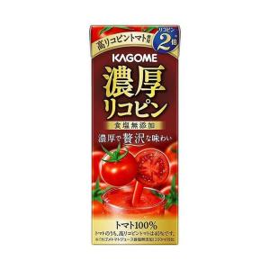 カゴメ 濃厚リコピン 195ml紙パック×24本入｜ 送料無料｜nozomi-market