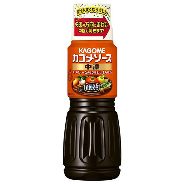カゴメ 醸熟ソース 中濃 500ml×20本入｜ 送料無料