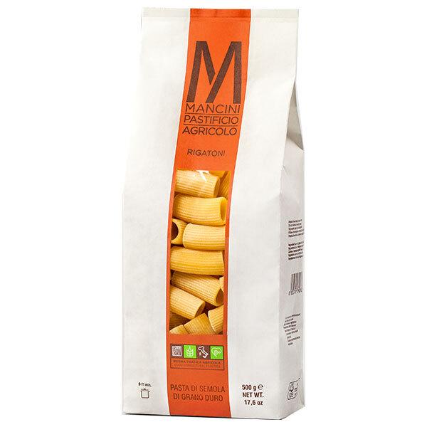 モンテ物産 マンチーニ リガトーニ 500g×12袋入｜ 送料無料