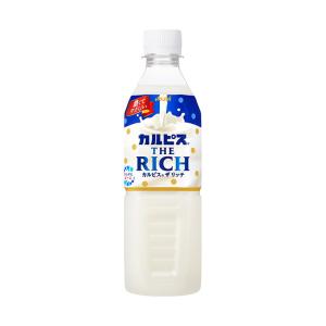 アサヒ飲料 カルピス THE RICH(ザ リッチ)【自動販売機用】 490mlペットボトル×24本入×(2ケース)｜ 送料無料｜nozomi-market