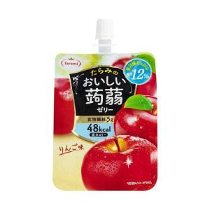 たらみ おいしい蒟蒻ゼリー りんご味 150gパウチ×30本入｜ 送料無料｜nozomi-market