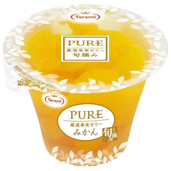 たらみ PURE みかんゼリー 270g×18(6×3)個入×(2ケース)｜ 送料無料