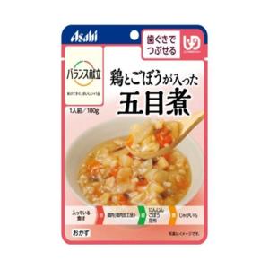 アサヒ食品グループ和光堂 バランス献立 鶏とごぼうが入った五目煮 100g×24個入｜ 送料無料｜nozomi-market