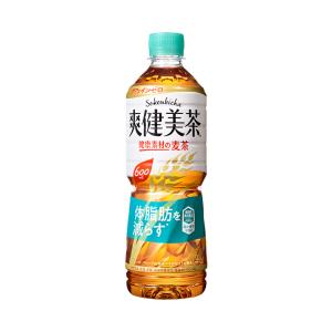 コカコーラ 爽健美茶 健康素材の麦茶 600mlペットボトル×24本入｜ 送料無料｜nozomi-market