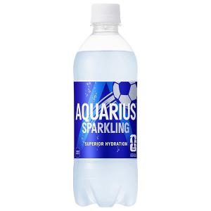 コカコーラ アクエリアス スパークリング 490mlペットボトル×24本入×(2ケース)｜ 送料無料