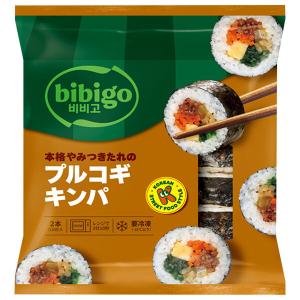 ＼爆買／CJジャパン bibigo 本格やみつきたれの プルコギ キンパ 250g×18袋入 冷凍商品｜ 送料無料