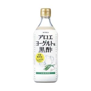 ヤマモリ 砂糖無添加 アロエヨーグルト黒酢 500ml瓶×6本入｜ 送料無料｜nozomi-market