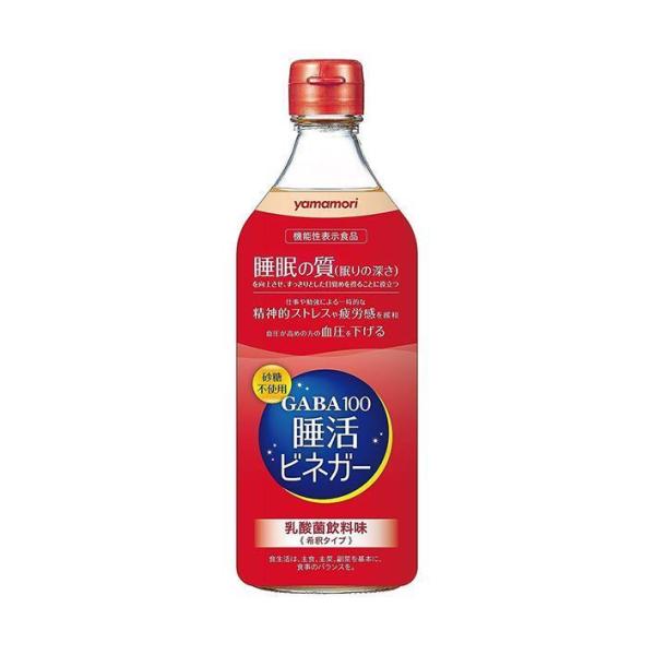 ヤマモリ GABA100 睡活ビネガー 500ml瓶×6本入×(2ケース)｜ 送料無料