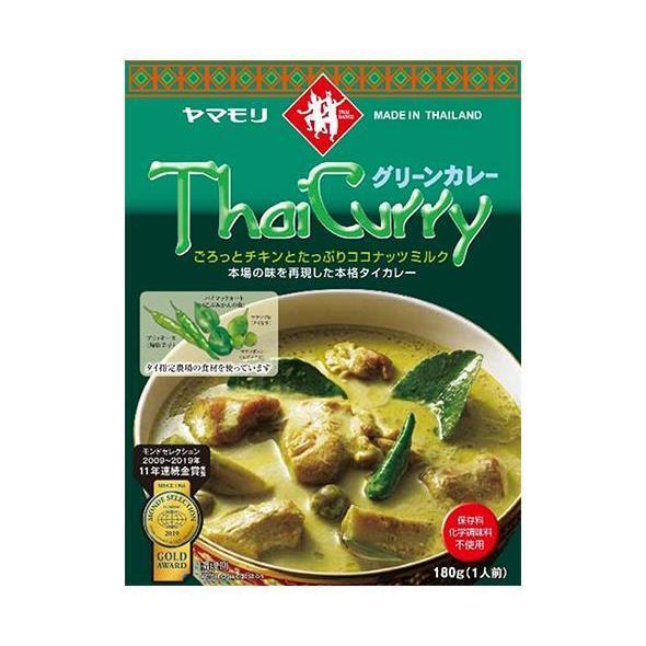 ヤマモリ タイカレーグリーン 180g×5箱入×(2ケース)｜ 送料無料