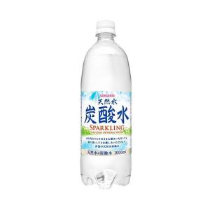 サンガリア 伊賀の天然水 炭酸水 1Lペットボトル×12本入｜ 送料無料｜nozomi-market
