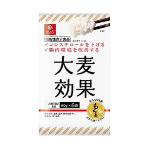 はくばく 大麦効果 360g(60g×6袋)×6袋入｜ 送料無料｜nozomi-market