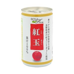 長野興農 信州 紅玉 りんごジュース 160g缶×30本入｜ 送料無料｜nozomi-market