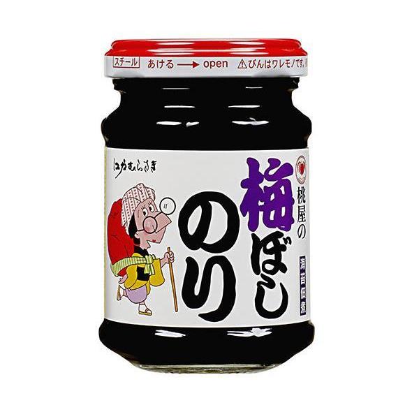 桃屋 梅ぼしのり 105g瓶×12本入｜ 送料無料 一般食品 佃煮 瓶 海苔 梅干し