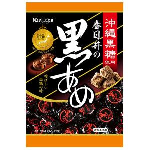 春日井製菓 黒あめ 134g×6個入×(2ケース)｜ 送料無料