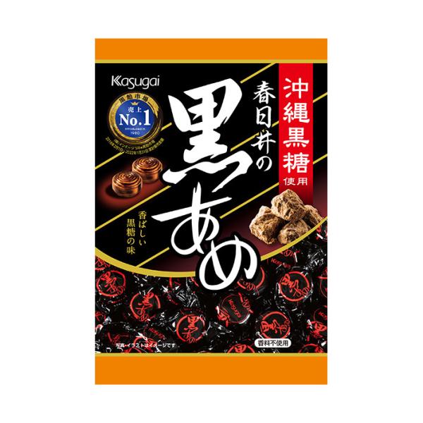 春日井製菓 黒あめ 134g×12個入｜ 送料無料