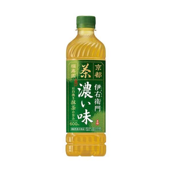 サントリー 伊右衛門(いえもん) 濃い味【手売り用】【機能性表示食品】 600mlペットボトル×24...