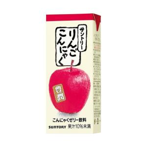 サントリー りんごこんにゃく 250ml紙パック×24本入｜ 送料無料｜nozomi-market