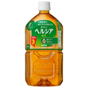 キリン ヘルシア 緑茶【特定保健用食品 特保】 1.05Lペットボトル×12本入×(2ケース)｜ 送料無料