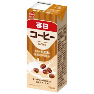伊藤園（ITO EN） チチヤス ミルクがおいしいミルクコーヒー 200ml 紙