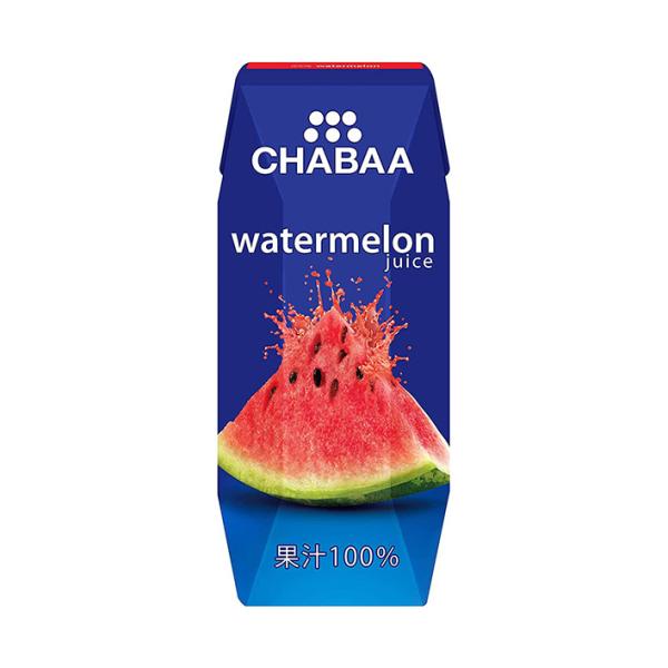 HARUNA(ハルナ) CHABAA(チャバ) 100%ジュース ウォーターメロン(プリズマ容器) ...
