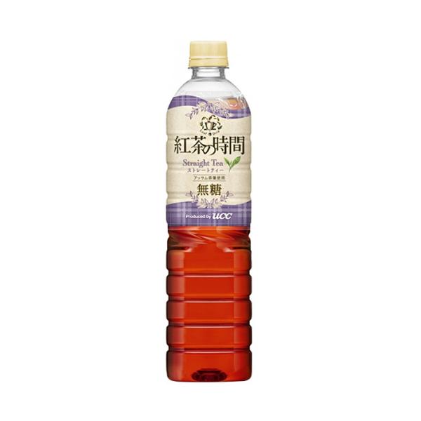 UCC 紅茶の時間 ストレートティー 無糖 900mlペットボトル×12本入｜ 送料無料