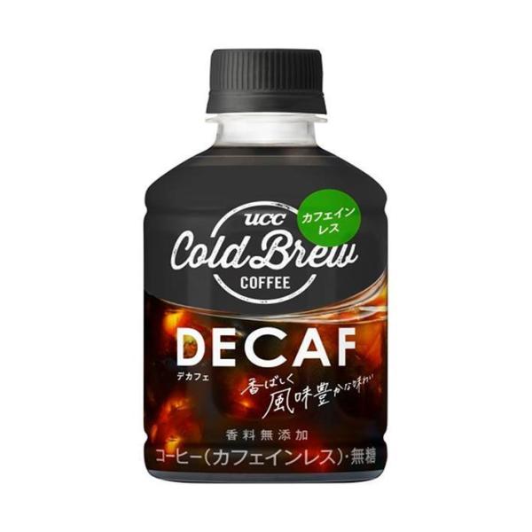 UCC COLD BREW DECAF(コールドブリュー デカフェ) 280mlペットボトル×24本...