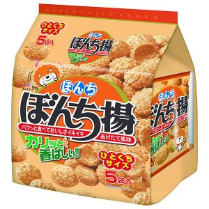 ぼんち揚げページ ぼんち ぼんち揚 5P 105g(5袋)×10袋入 メーカー 問屋直送｜ 送料無料