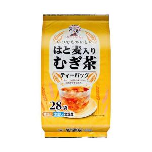 宇治森徳 はと麦入りむぎ茶 10g×28袋×20袋入   嗜好品 インスタント ティーバッグ 茶飲料 麦茶