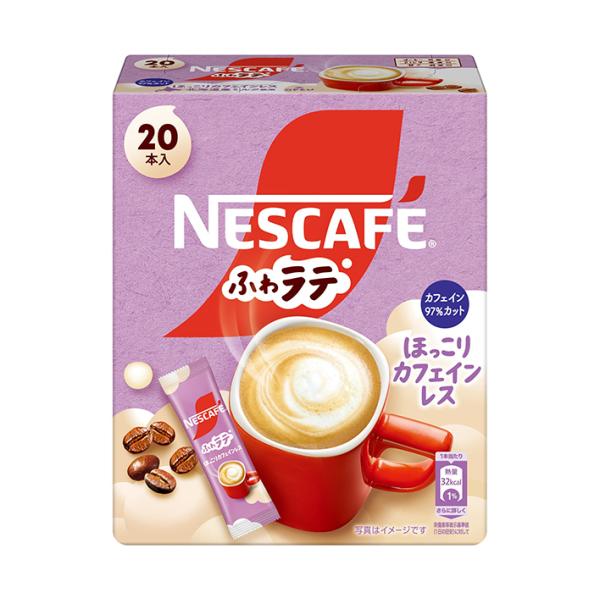 ネスレ日本 ネスカフェ ふわラテ ほっこりカフェインレス (6.6g×20P)×12箱入｜ 送料無料