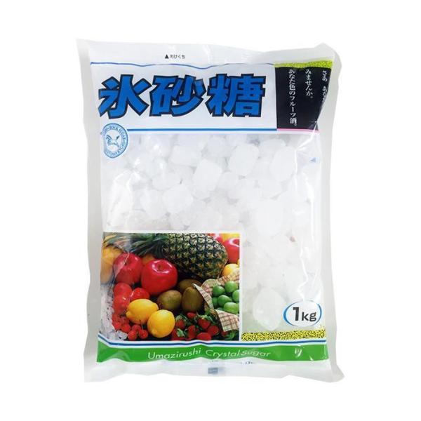 中日本氷糖 馬印 氷砂糖クリスタル 1kg×10袋入×(2ケース)｜ 送料無料