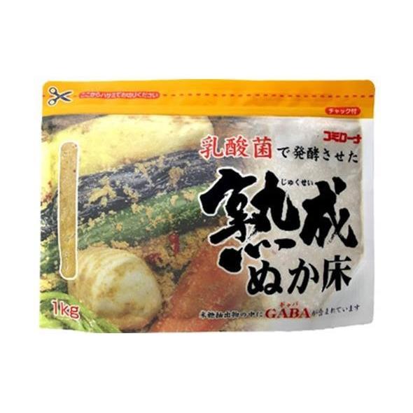 コーセーフーズ 熟成ぬか床 1kg×10袋入｜ 送料無料 調味料 一般食品 漬物 素 漬け物