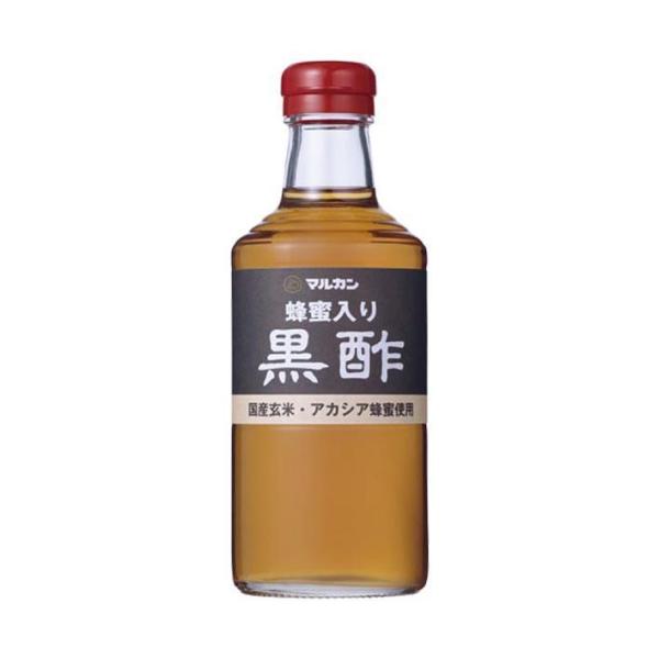 マルカン酢 蜂蜜入り黒酢 500ml瓶×12本入｜ 送料無料